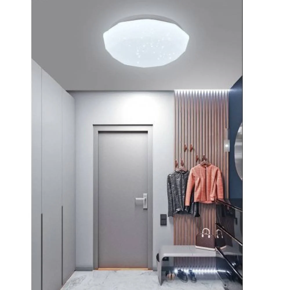 PLAFONIERA DA SOFFITTO 18 W LAMPADARIO LAMPADA LUCE FREDDA NATURALE CALDA - TrAdE Shop Traesio