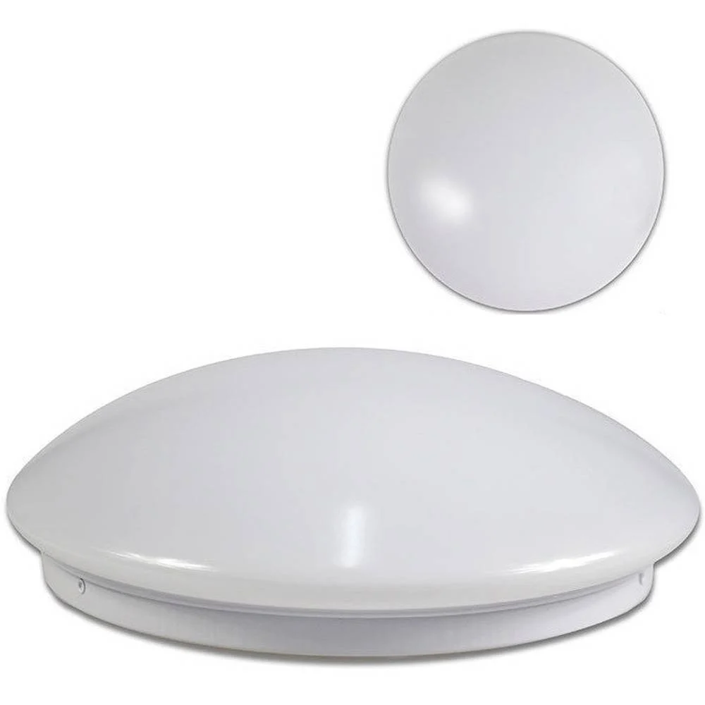 PLAFONIERA DA SOFFITTO BIANCA 12 WATT 24 LED SMALL LUCE 3000K 4000K 6500K C-01-S