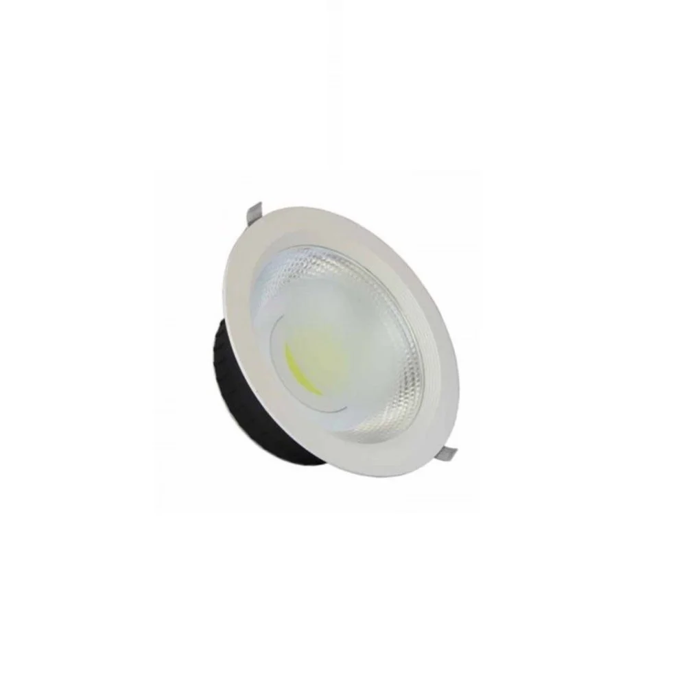 PLAFONIERA FARETTO COB LED DA INCASSO DA 30W LUCE BIANCO FREDDO CALDO - TrAdE Shop Traesio