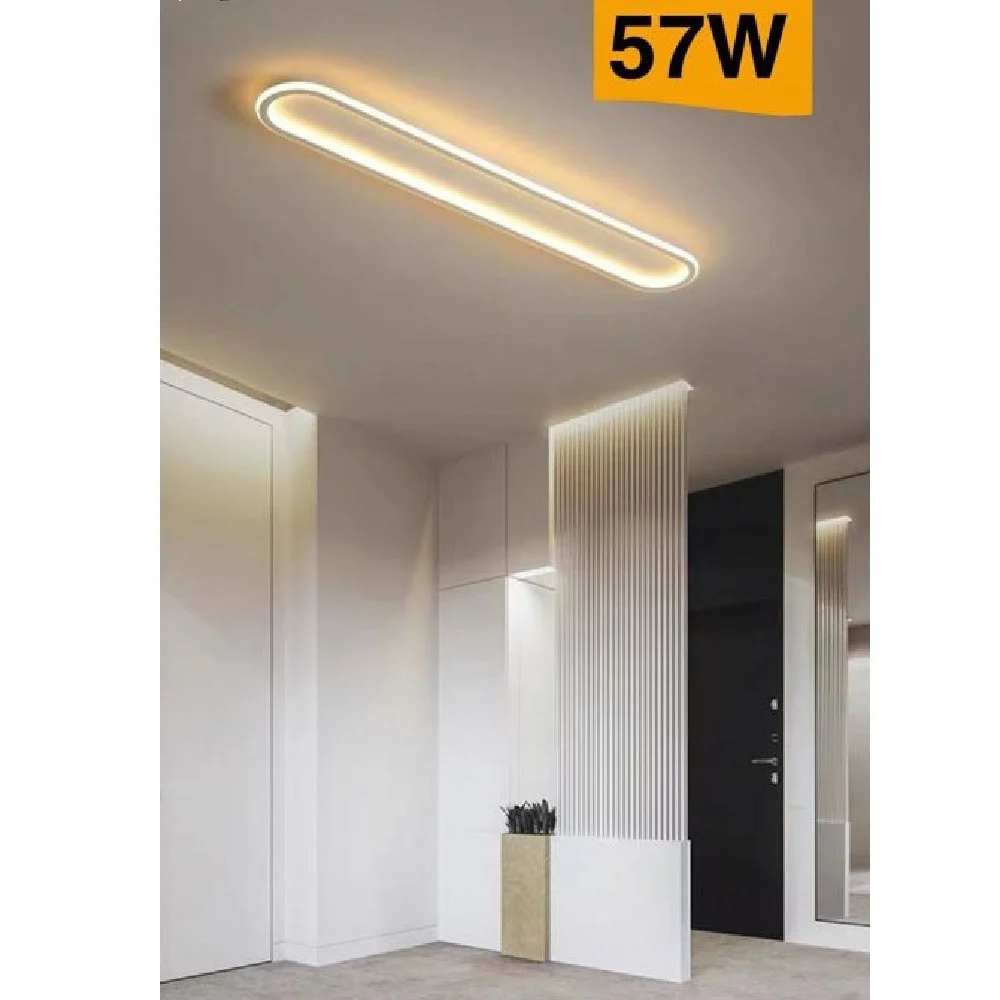 PLAFONIERA LED 57 W LAMPADA SOFFITTO DESIGN MODERNO LUCE 4000K 3000K 6500K C43B - TrAdE Shop Traesio