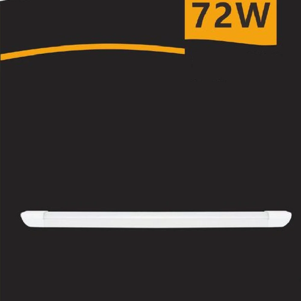 PLAFONIERA LED SLIM 72 W 150 CM SOTTOPENSILE RIPIANI LUCE 4000K 6500K 3000K - TrAdE Shop Traesio