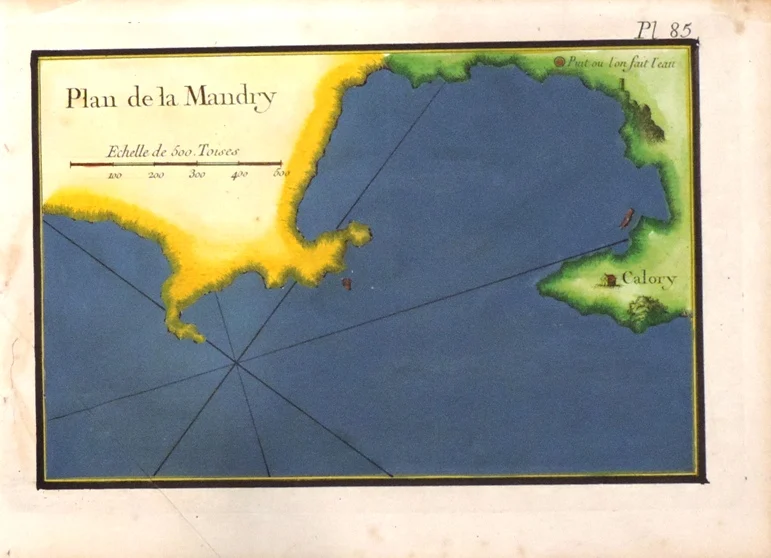 plan: de la mandry – planche 85 - Arredamento marinaresco