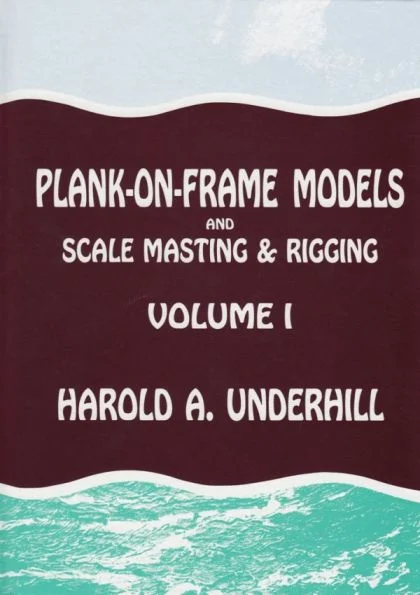 plank-on-frame models and scale masting & rigging volume I