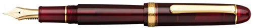PLATINUM PEN 3776 Century Fountain Pen Burgundy Fine Soft Nib