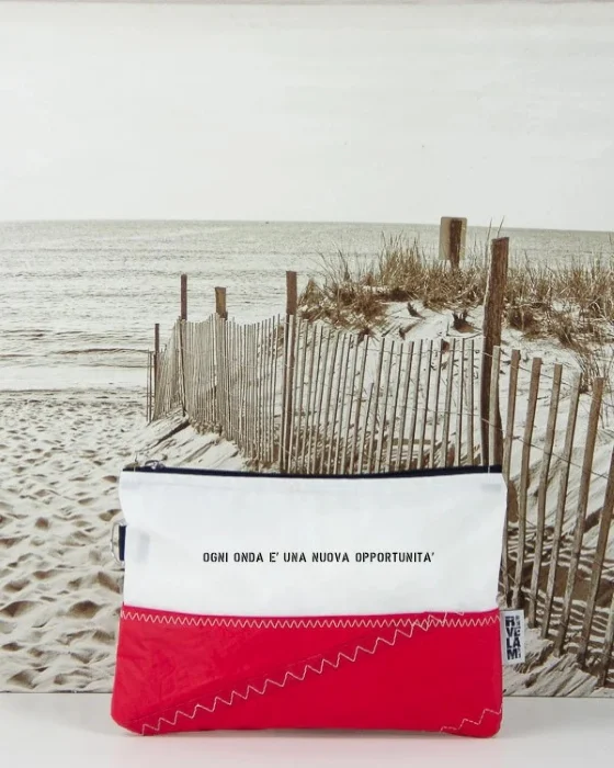 pochette detti e auguri – ogni onda è una nuova opportunità - Abbigliamento marinaresco