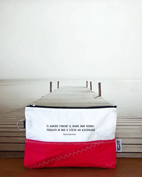 pochette poesia mare – wystan hugh auden - Abbigliamento marinaresco
