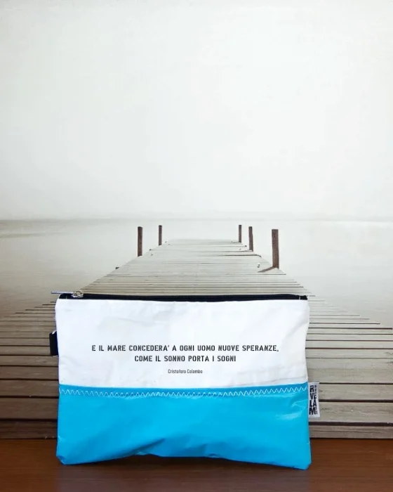 pochette poesia mare – cristoforo colombo - Abbigliamento marinaresco