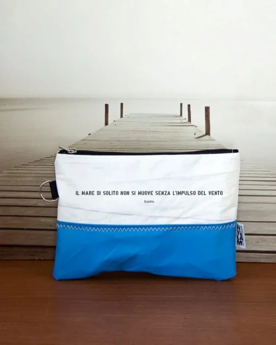 pochette poesia mare – eraclito - Abbigliamento marinaresco