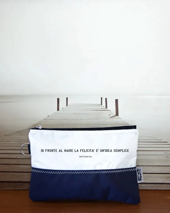 pochette poesia mare – jean claude izzo - Abbigliamento marinaresco