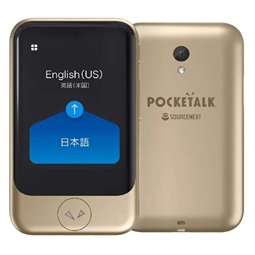 Pocketalk Traduttore Globale con Comunicazione di 2 Anni - S - Nero