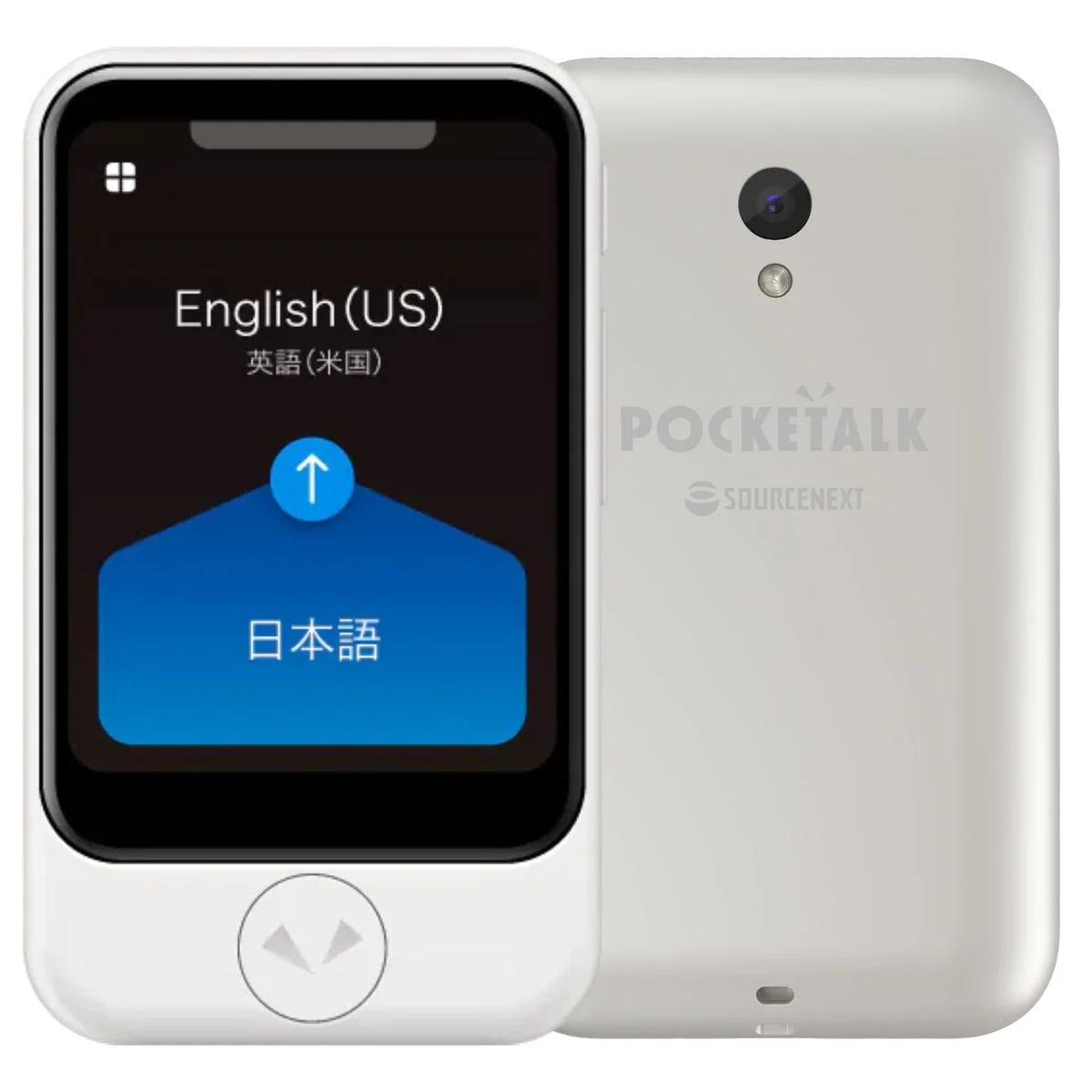 POCKETALK S Translator - 2-Year Global Data Plan White (Travel Accessory)