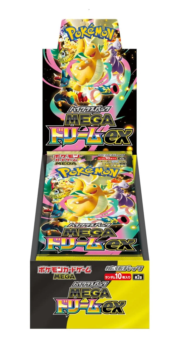 Pokémon Card Game mega box High-Class Pack Dream EX 10 buste premium