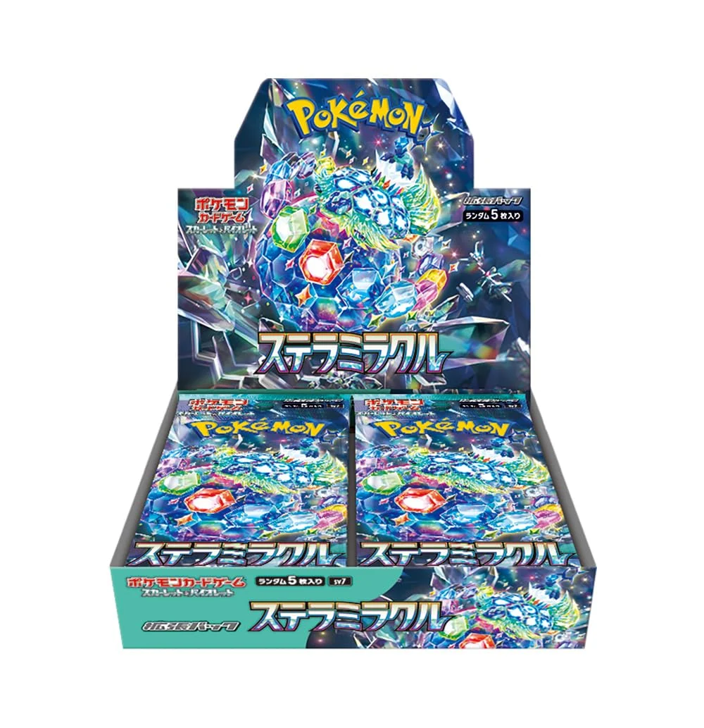 Pokemon Gioco di Carte Espansione Scarlet e Violet Stella Miracle Box 30 Pacchetti - Pokémon Card