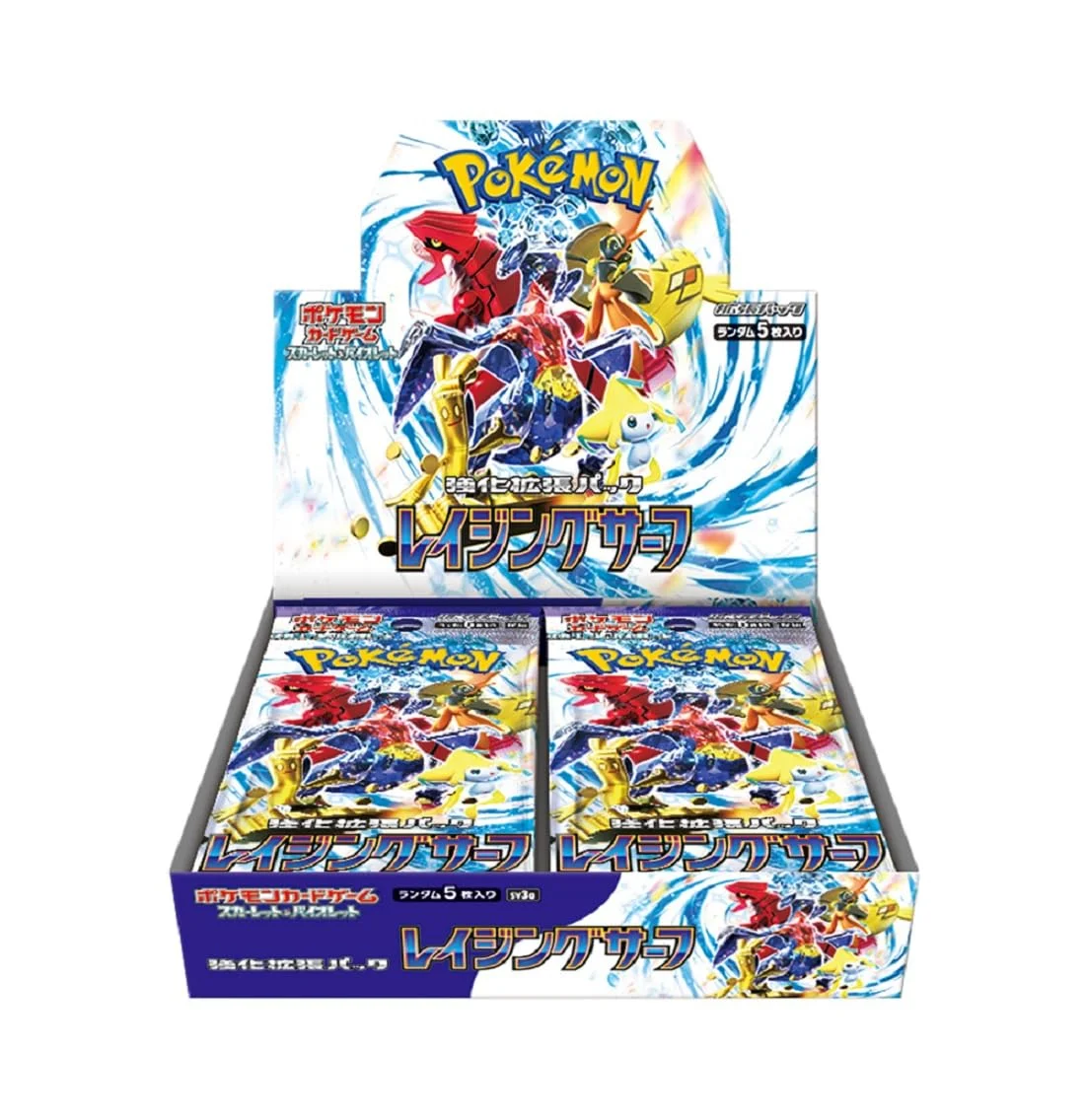 Pokémon Gioco di Carte Espansione Raging Surf Box 30 Pacchetti 62 Tipi - Pokémon Card