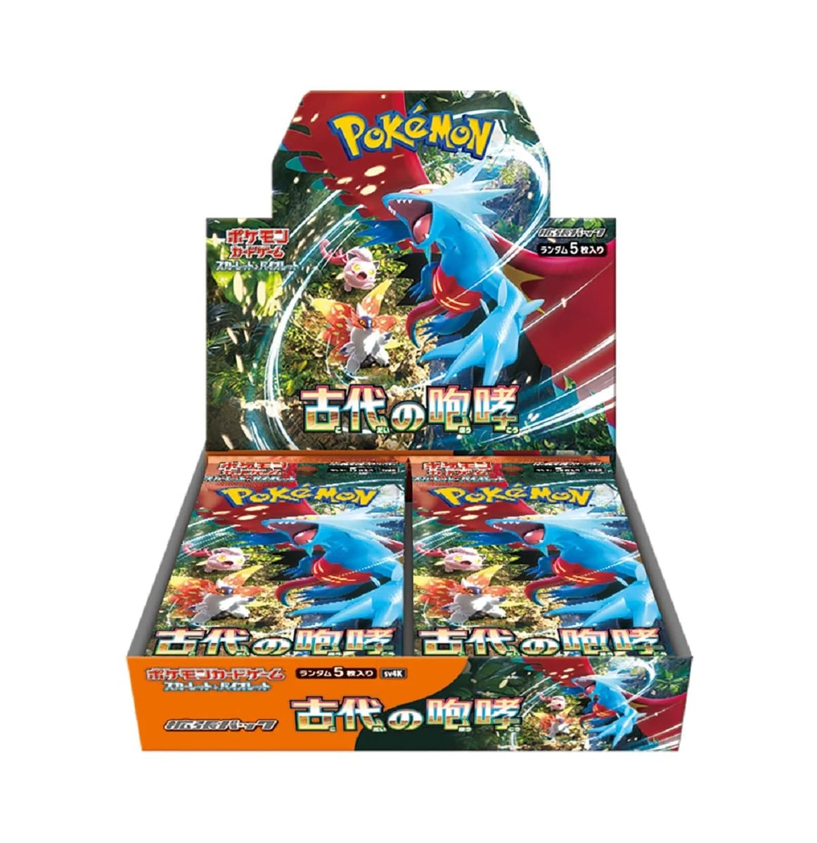Pokemon Card Game Scarlet & Violet Ancient Roar Booster Box - Pokémon