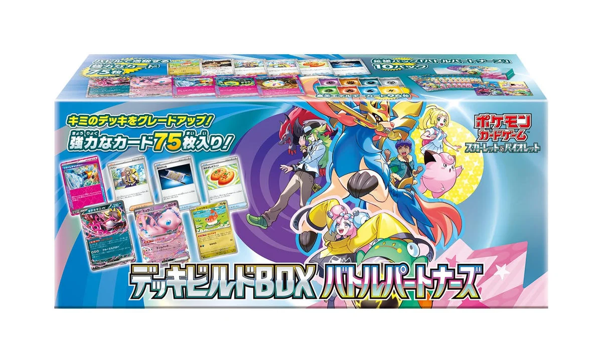 Pokémon Gioco di Carte Deck Build Box Partner di Battaglia Scarlett & Violet - Pokémon Card