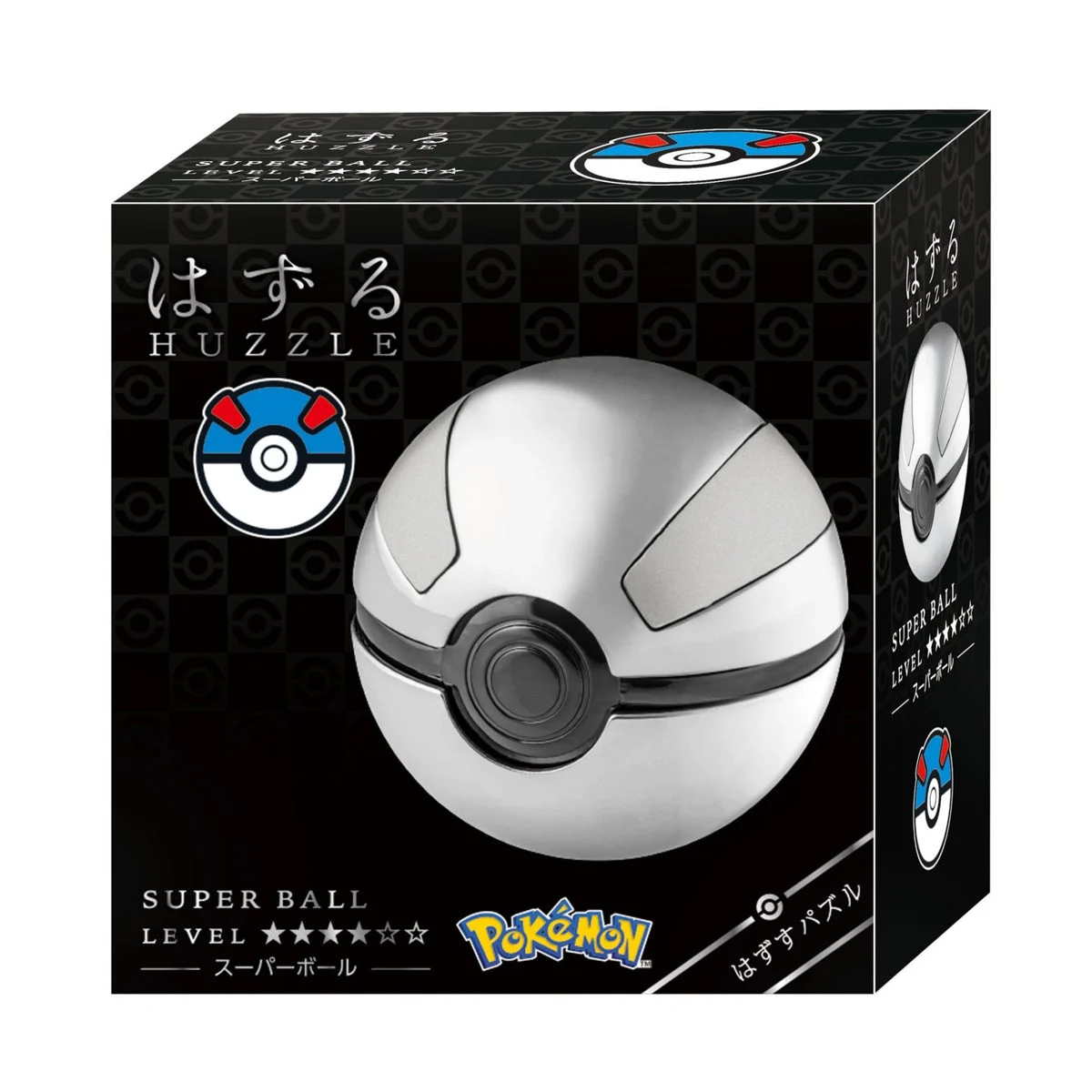 Pokémon Hazuru rompicapo in metallo con base Great Ball, livello 4