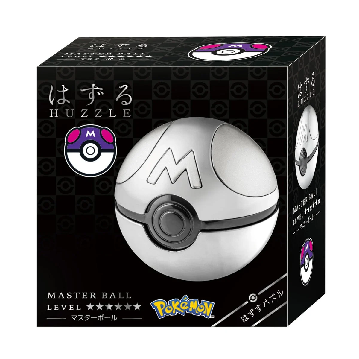 Hanayama rompicapo in metallo serie Hazuru con base Pokémon Master Ball