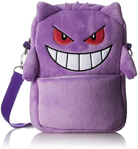 Pokemon Pouch Plush Pochette Gengar RM-5227 Verde