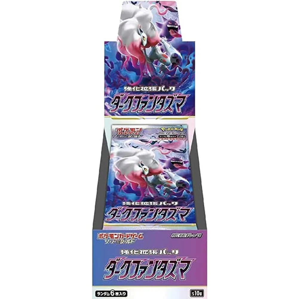 Pokemon Spada e Scudo Dark Phantasma Pacchetto Espansione Migliorato Box - WAFUU JAPAN
