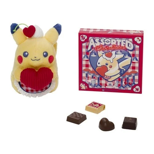 Pokemon Cioccolato assortito con peluche Pikachu 100g - Morozoff