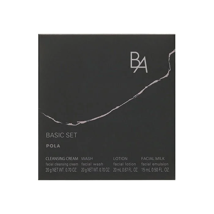 POLA B.A Set Base Cura Pelle 4 Prodotti 14 Giorni 20g 20mL 15mL