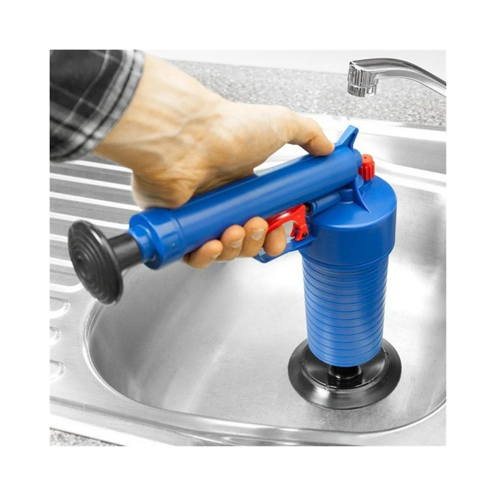 POMPA AD ARIA ALTA PRESSIONE SIFONE STURA LAVANDINO LAVELLO TUBO DI SCARICO WC - TrAdE Shop Traesio