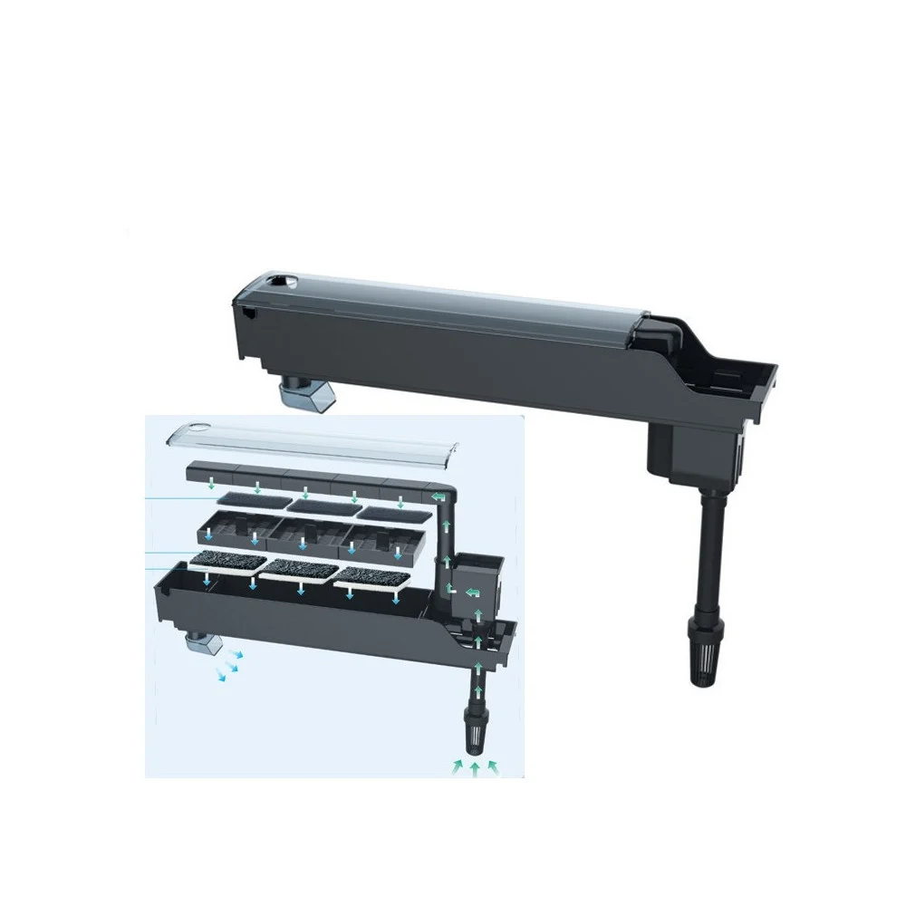 POMPA FILTRO ESTERNO PER ACQUARIO 7W 500L/H PROFESSIONALE PESCI TARTARUGHE GD400 - TrAdE Shop Traesio