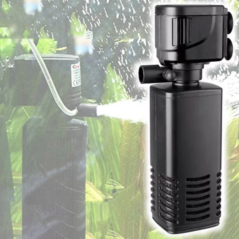 POMPA SOMMERGIBILE PER ACQUARIO RICICLO ACQUA DOLCE SALATA 800L/H 12 W QL-1000F