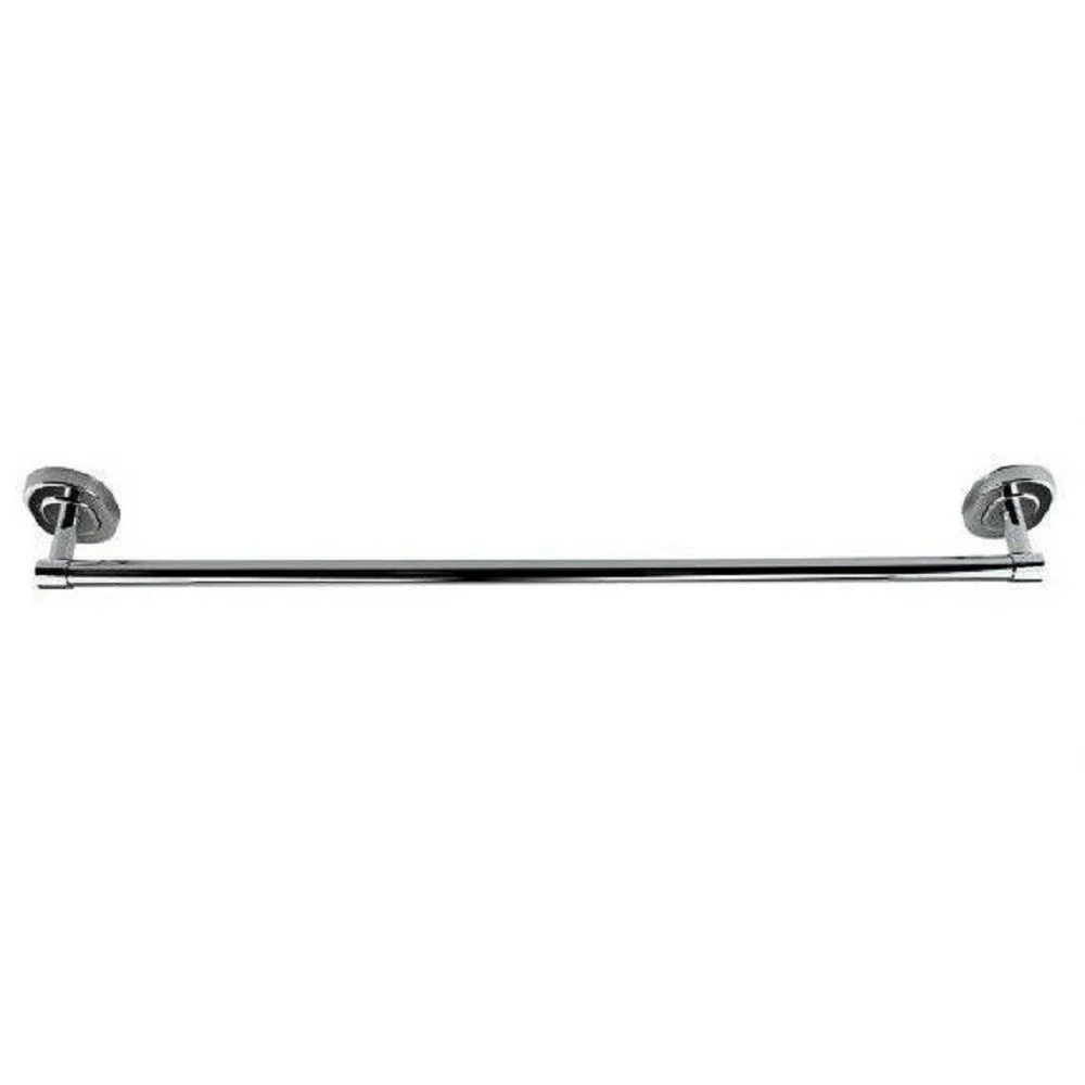 PORTA ASCIUGAMANI IN ACCIAIO A PARETE BAGNO FISSAGGIO CON VITI COLLA 60 CM 69196 - Cleafe