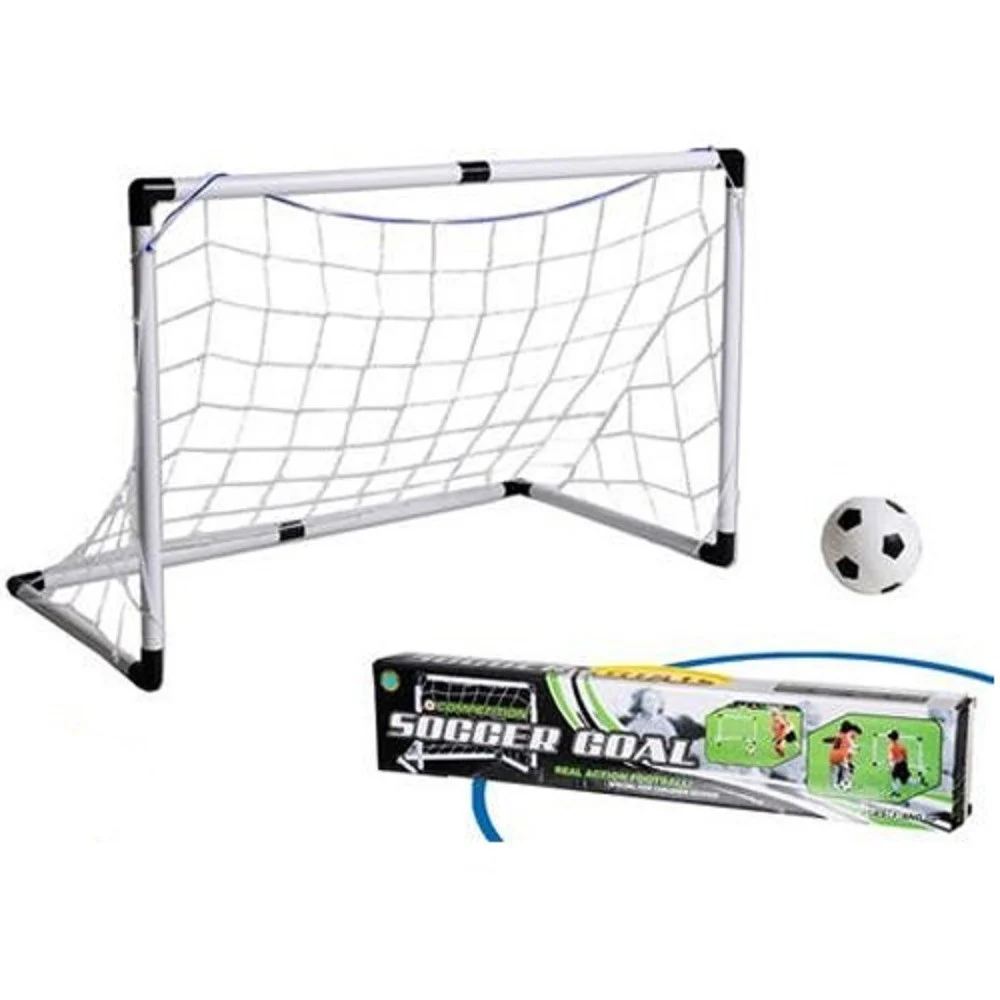 PORTA DA CALCIO CON PALLONE DA GIOCO ALLENAMENTO RIGORI 128 X 66 X 52 CM SPORT - TrAdE Shop Traesio