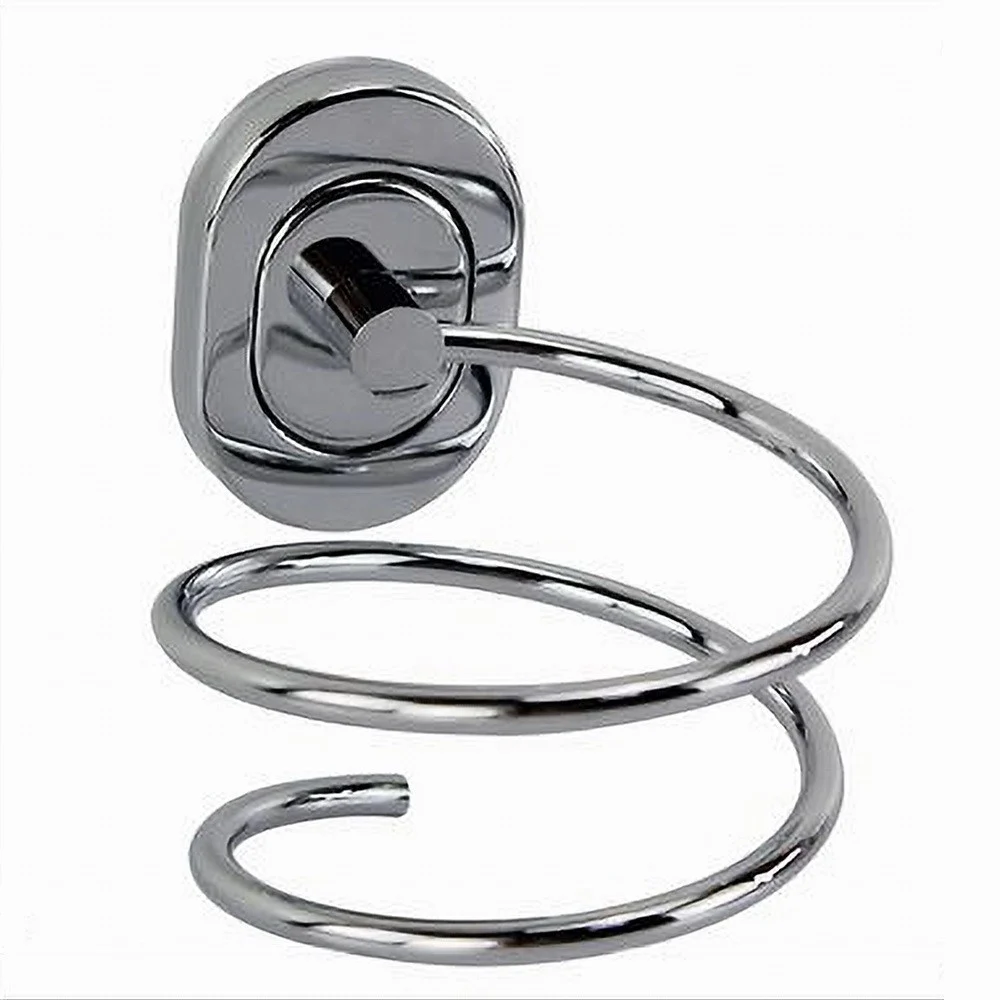 PORTA PHON ASCIUGACAPELLI BAGNO FISSAGGIO A MURO PARETE SUPPORTO MODERNO 59110 - Cleafe