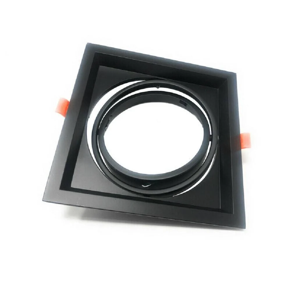 PORTAFARETTO INCASSO AR111 QUADRATO SUPPORTO PER FARETTI ILLUMINAZIONE P-AR111-1