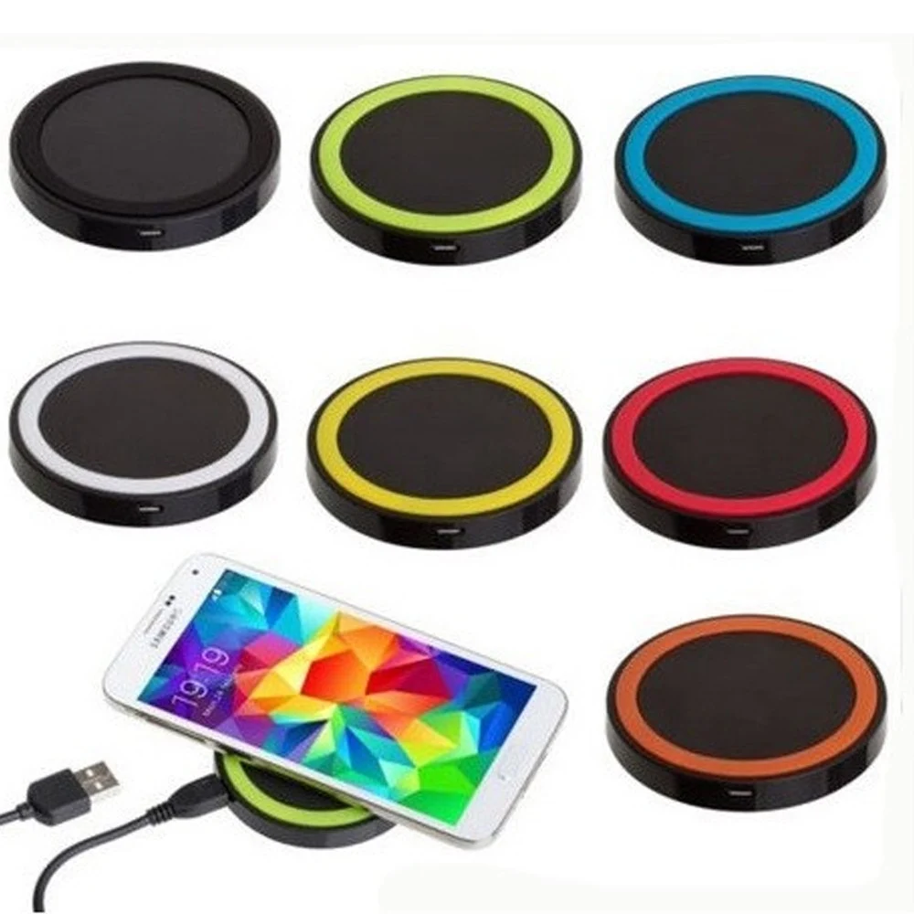 PORTATILE MINI WIRELESS QI POWER CARICA BATTERIA ESTERNA CARICATORE CARICABATTER - TrAdE Shop Traesio