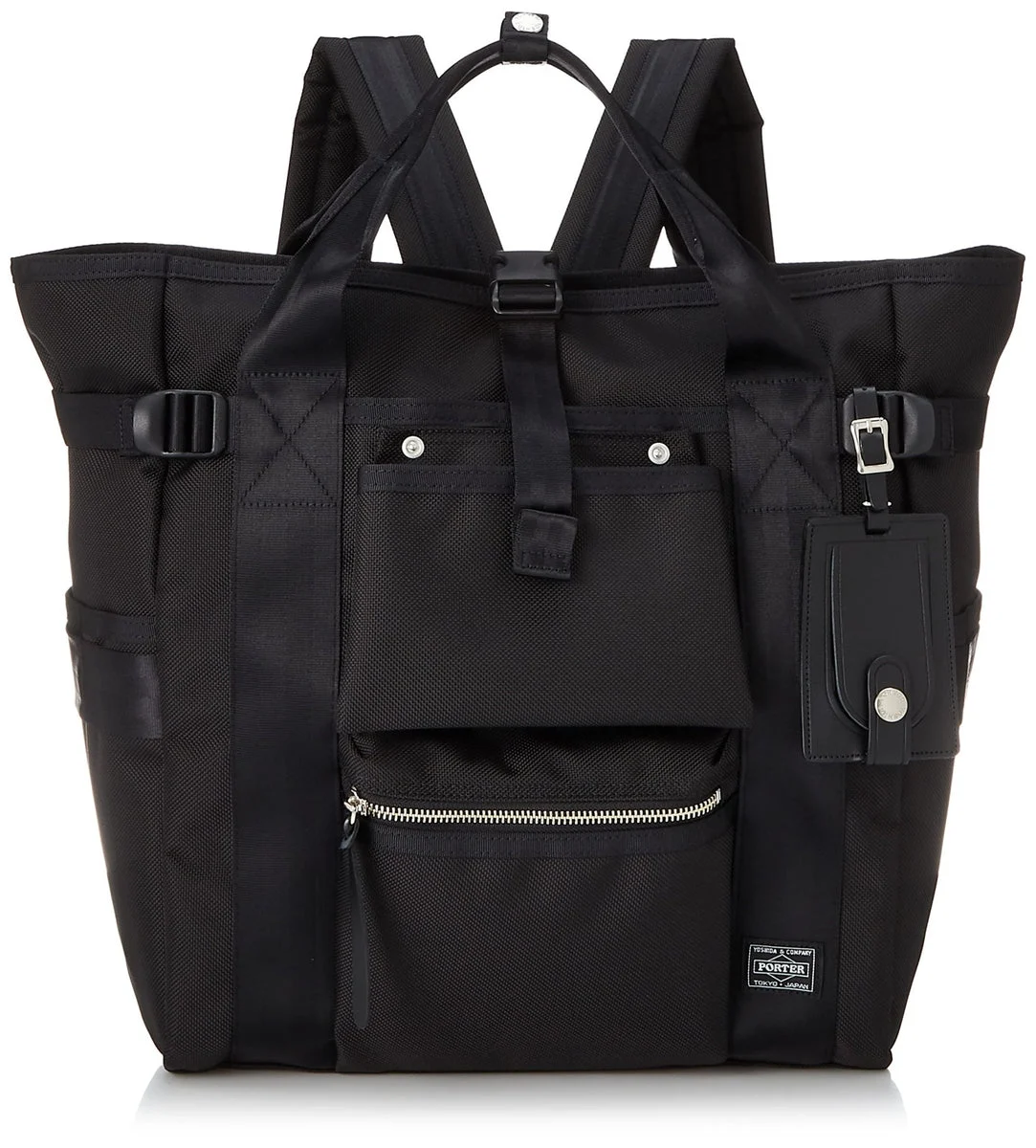PORTER Zaino 2 Vie PALS 383-27814-10 Nero One Size