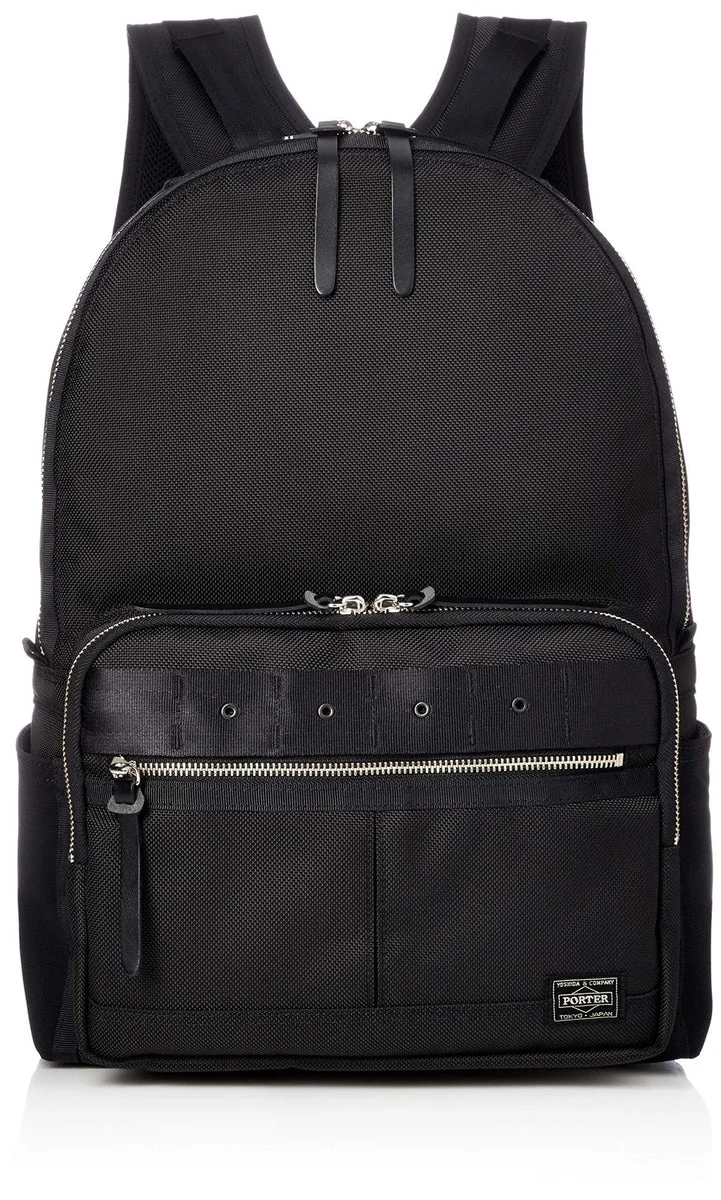 PORTER Zaino Giornaliero Strontex Nylon 3730012010 Nero 45x31x12 cm