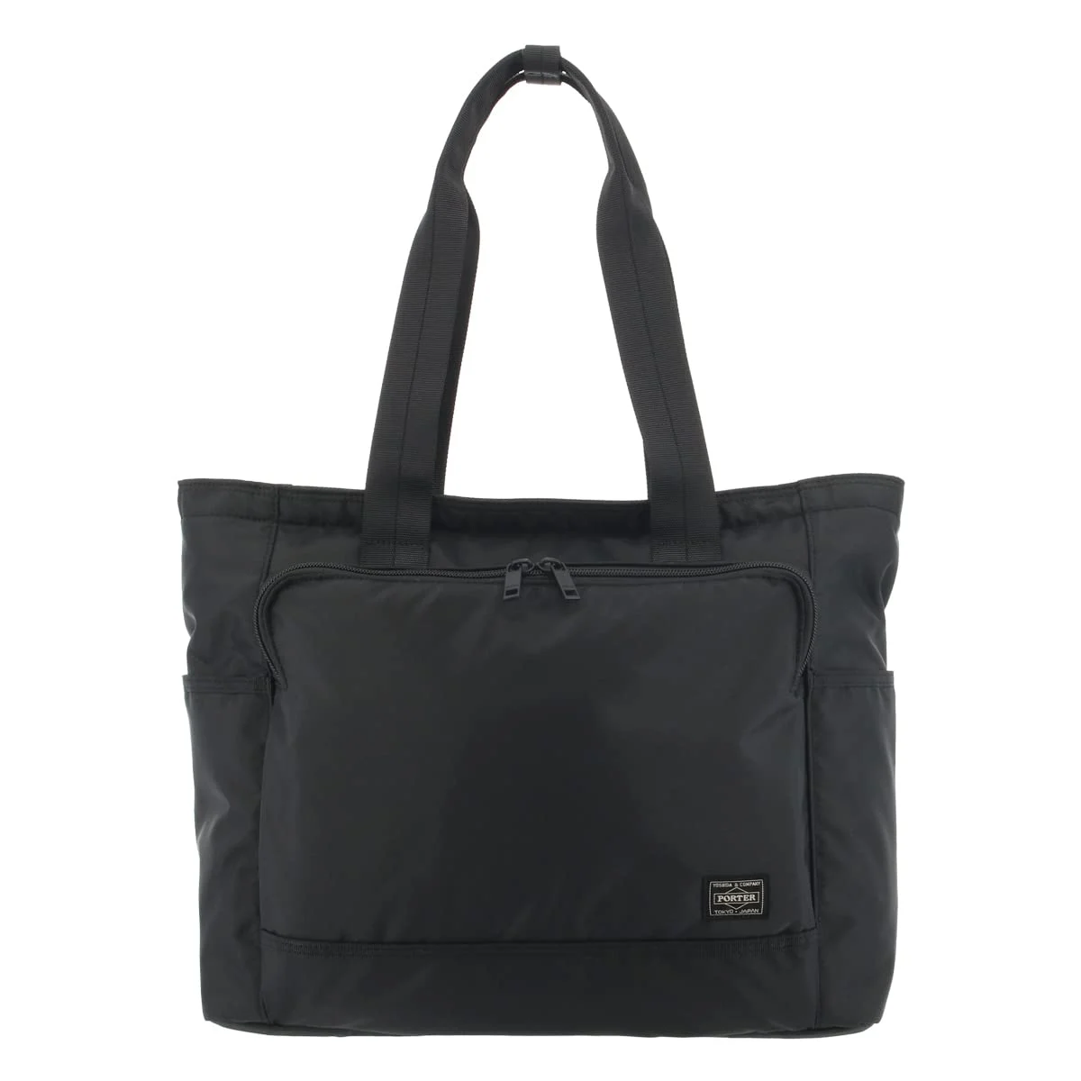 PORTER Flash Black Nylon Tote Bag Made in Japan 689-05948