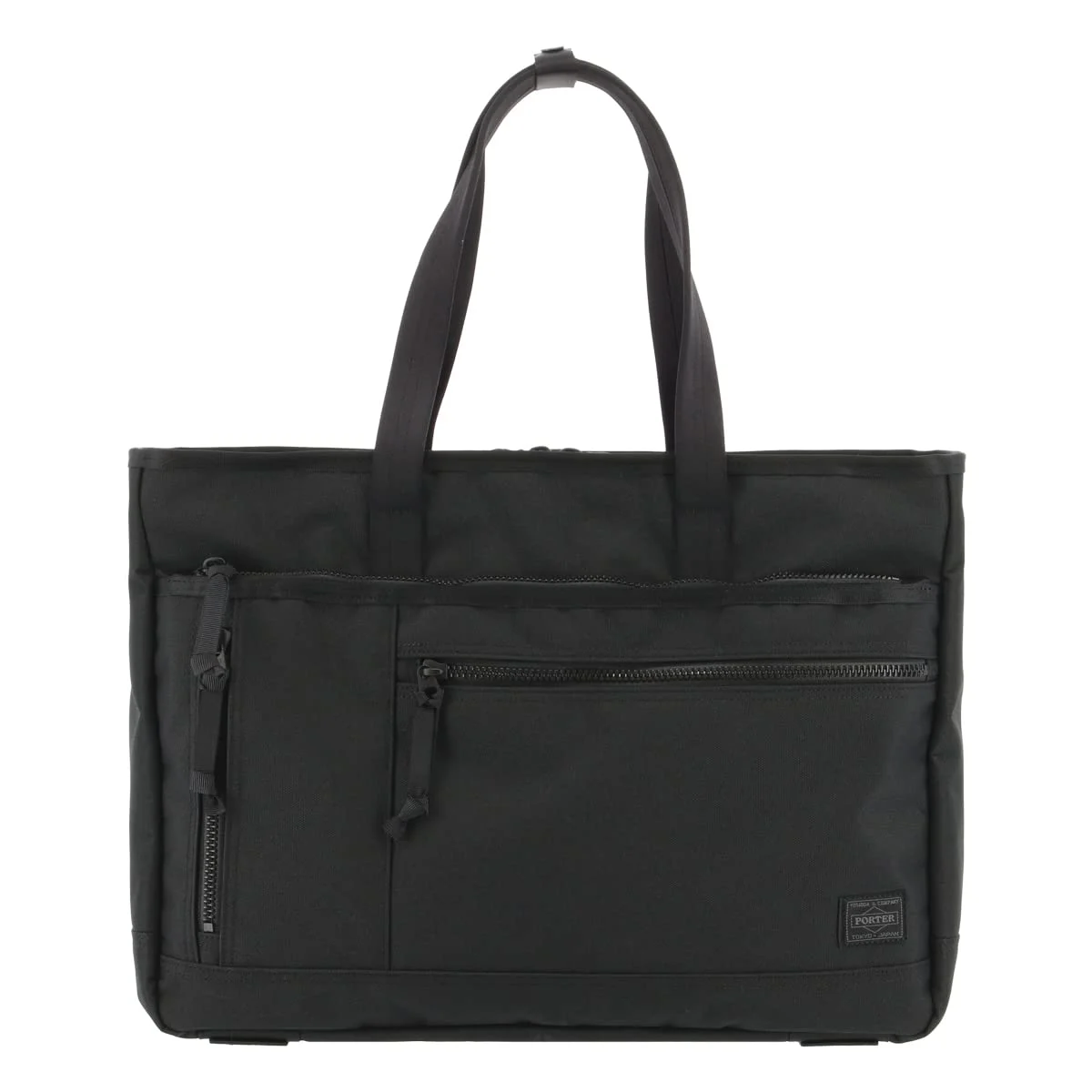PORTER Borsa Tote Interattiva Leggera e Resistente 536-16155 Nera 30x40x9 cm