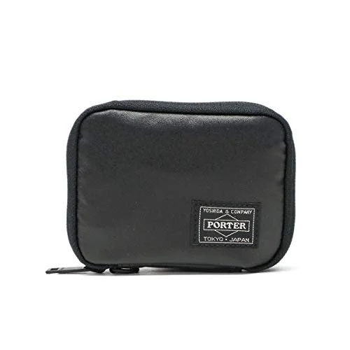 PORTER Portafoglio Tondo con Cerniera [TATTICO] 654-07081 Nero