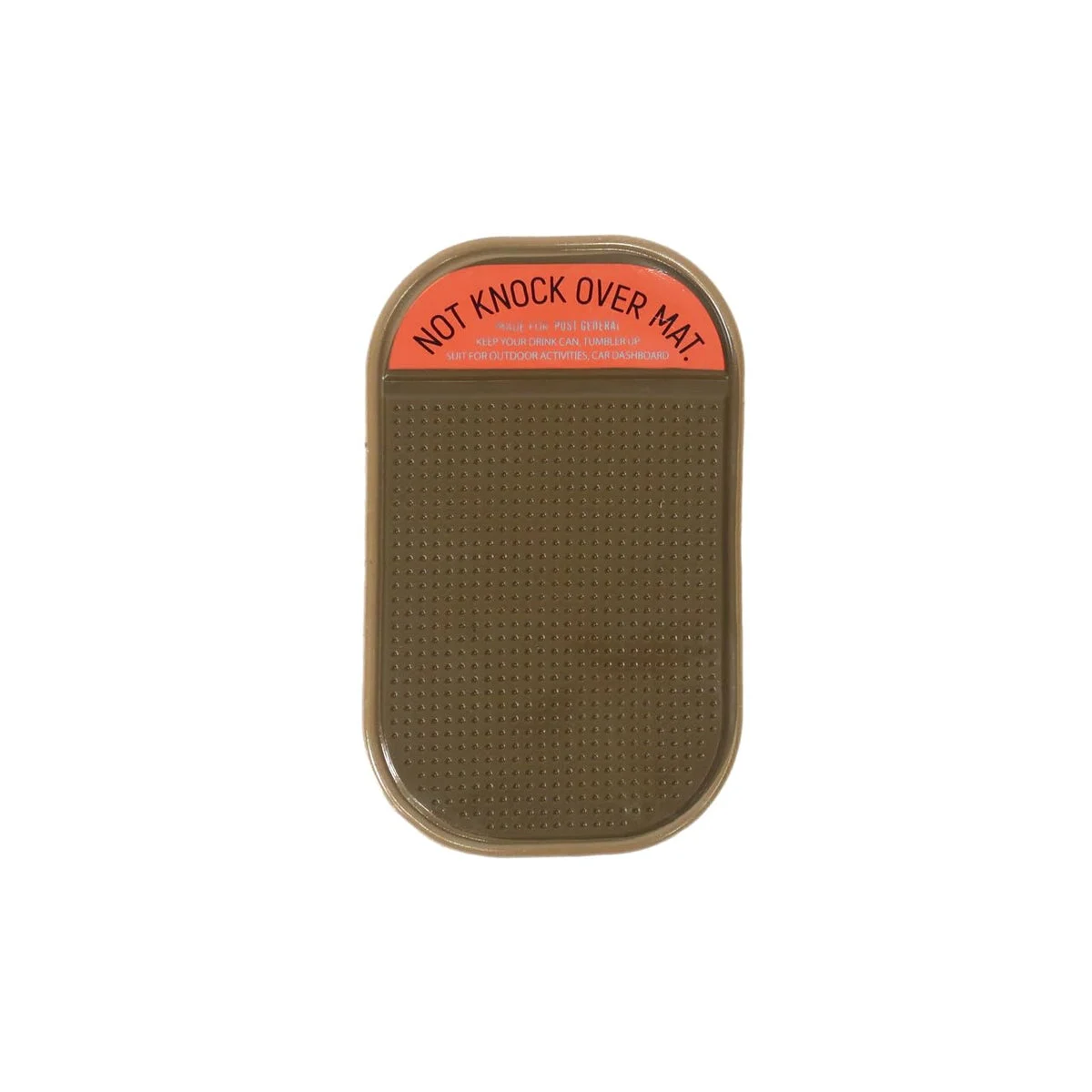 POST GENERAL Knot Knock-Over Mat — 4-Piece Set with Warranty (Olive)