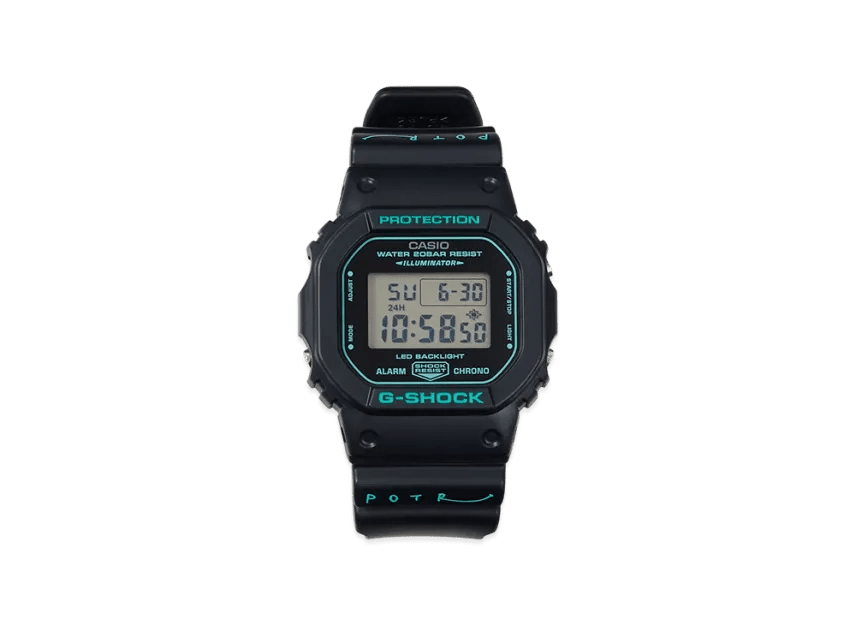 POTR x Casio G-Shock DW-5600UE-1JF orologio digitale Black