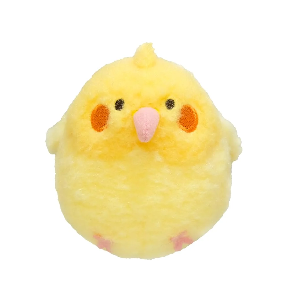 Powabiyori Cockatiel Plush Animal Soft Toy P-8732 30cm Yellow