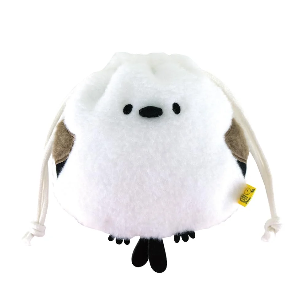 Powabiyori Long-tailed Tit Drawstring Animal P-9272