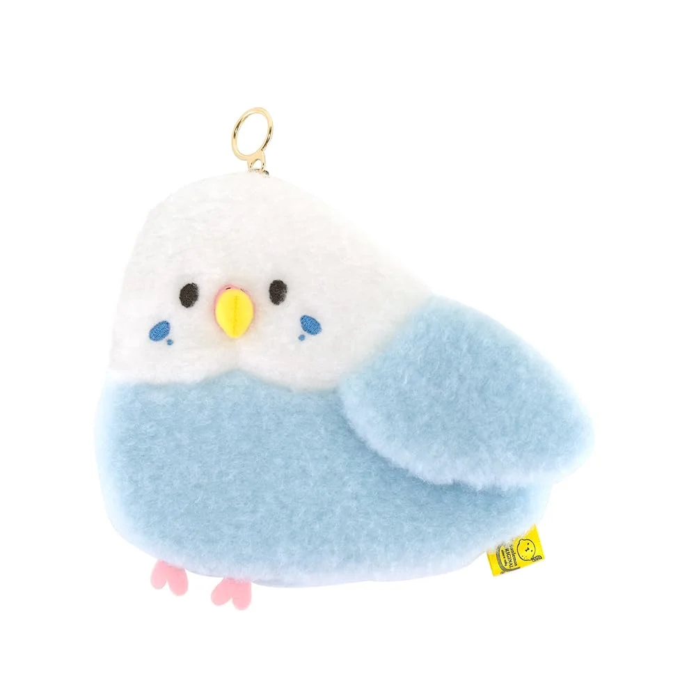 Powabiyori Pouch Parakeet Flat P-9232 Blue
