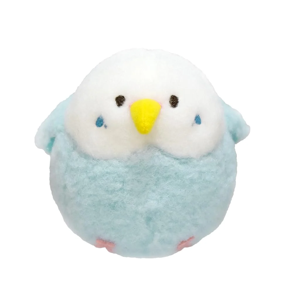 Powabiyori Parakeet Blue S Stuffed Animal P-8742