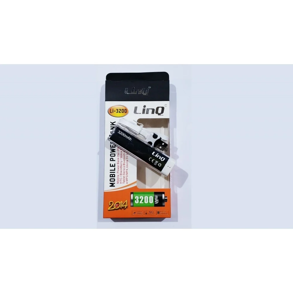 Power Bank 3200 MAh Batteria di emergenza per smartphone li-3200