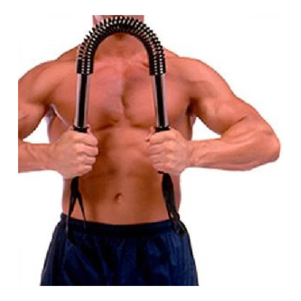 POWER TWISTER BARRA ATTREZZI PALESTRA MOLLA FITNESS BODY BUILDING ALLENAMENTO - TrAdE Shop Traesio