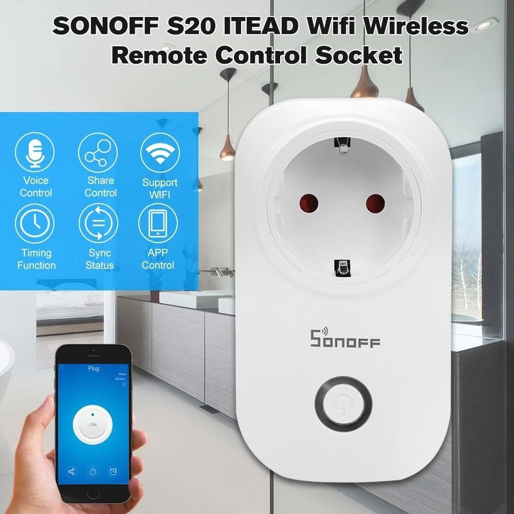 PRESA DI CORRENTE INTELLIGENTE CONTROLLABILE CON IL WIFI - SMART POWER PLUG