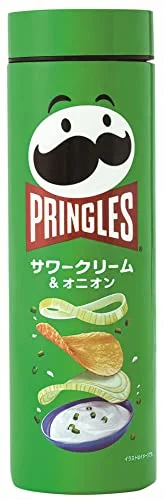PRINGLES Vacuum Insulated Sour Cream & Onion 500mL Water Bottle Book