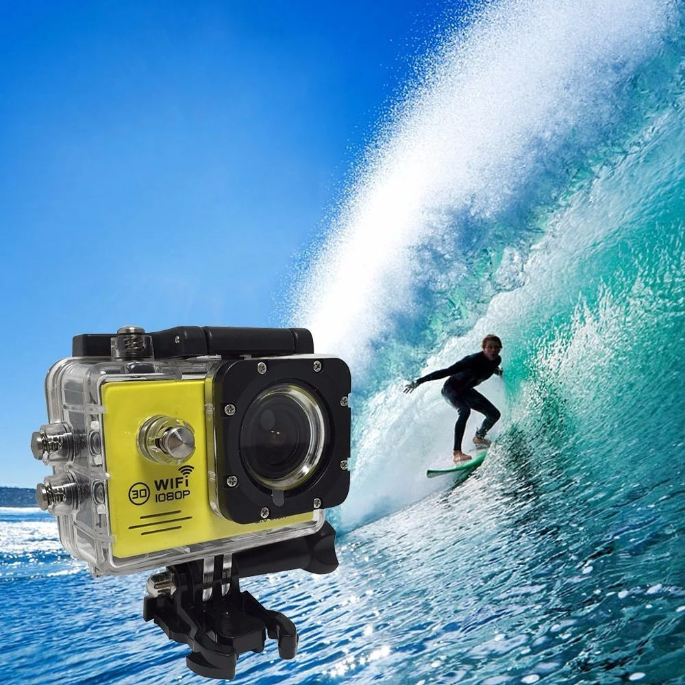 Pro Cam WIFI Sport Full HD 1080p Action Camera DV Videocamera Subacquea - TrAdE Shop Traesio